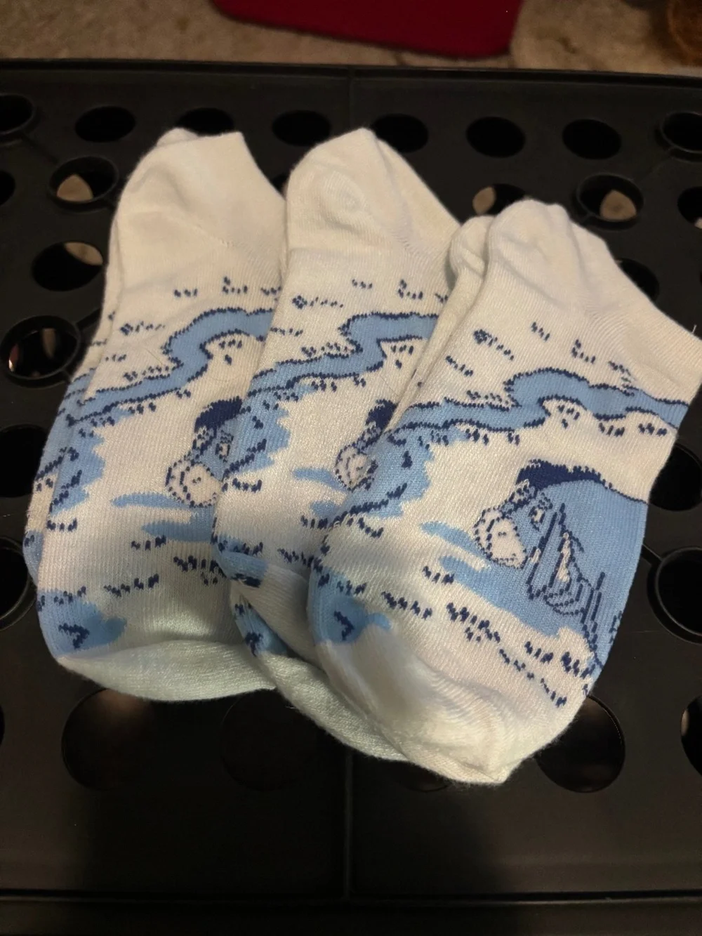 Disney Eeyore socks x 3